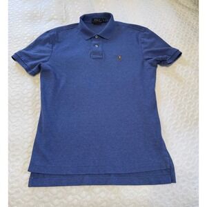 Polo Ralph Lauren Pima Soft Touch Short Sleeve Periwinkle Blue Mens Small